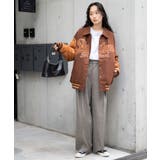 メルトンワッペンスタジャン レディース 秋 | WEGO【WOMEN】 | 詳細画像3