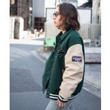 メルトンワッペンスタジャン レディース 秋 | WEGO【WOMEN】 | 詳細画像40