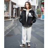 メルトンワッペンスタジャン レディース 秋 | WEGO【WOMEN】 | 詳細画像46