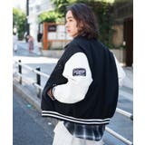 メルトンワッペンスタジャン レディース 秋 | WEGO【WOMEN】 | 詳細画像49