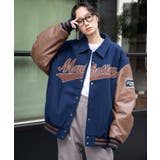 メルトンワッペンスタジャン レディース 秋 | WEGO【WOMEN】 | 詳細画像7