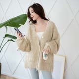 ブラッシュニットBIGカーデ レディース 秋 | WEGO【WOMEN】 | 詳細画像35