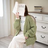 ブラッシュニットBIGカーデ レディース 秋 | WEGO【WOMEN】 | 詳細画像55