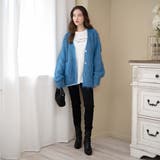 ブラッシュニットBIGカーデ レディース 秋 | WEGO【WOMEN】 | 詳細画像7