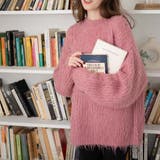 ピンク | ブラッシュニットBIGプルオーバー レディース 秋 | WEGO【WOMEN】