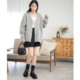 モヘアライクBIGカーディガン レディース 秋 | WEGO【WOMEN】 | 詳細画像18