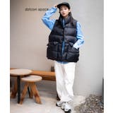 カラーナイロンパテッドベスト | WEGO【MEN】 | 詳細画像34