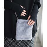 グレー | ファーチェーンミニショルダー レディース 韓国 韓国ファッション | WEGO【WOMEN】