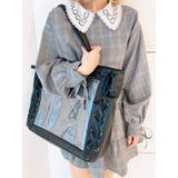 レースアップ痛バッグ WG21SP01 G0002 | WEGO【WOMEN】 | 詳細画像1