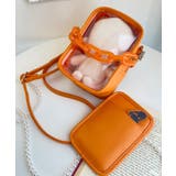 オレンジ | カラフルチェーンぬい痛ショルダー 痛バ バッグ | WEGO【WOMEN】