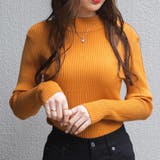 Dイエロー | リブハイネックセーター韓国 韓国ファッション 秋服 | WEGO【WOMEN】
