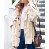 【WEB限定】ビッグシルエットコーデュロイCPO WS19WN10-L2820 | WEGO【WOMEN】 | 詳細画像1 