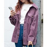 【WEB限定】ビッグシルエットコーデュロイCPO WS19WN10-L2820 | WEGO【WOMEN】 | 詳細画像2 