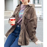 【WEB限定】ビッグシルエットコーデュロイCPO WS19WN10-L2820 | WEGO【WOMEN】 | 詳細画像9 