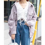【WEB限定】ビッグシルエットコーデュロイCPO WS19WN10-L2820 | WEGO【WOMEN】 | 詳細画像13 