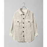 【WEB限定】ビッグシルエットコーデュロイCPO WS19WN10-L2820 | WEGO【WOMEN】 | 詳細画像25 