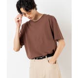 ブラウン | ドライタッチカラー半袖Tシャツ WS20SM04-M3119 | WEGO【MEN】