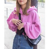 ピンク | キーネックカラープルパーカー 韓国 韓国ファッション | WEGO【WOMEN】