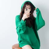ケリーグリーン | ドロップショルダーカラープルパーカ レディース メンズ | WEGO【WOMEN】