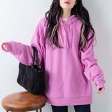 ショッキングピンク | ドロップショルダーカラープルパーカ レディース メンズ | WEGO【WOMEN】