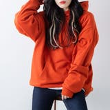 オレンジ | ドロップショルダーカラープルパーカ レディース メンズ | WEGO【WOMEN】