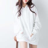 ホワイト | ドロップショルダーカラープルパーカ レディース メンズ | WEGO【WOMEN】