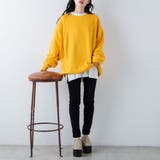 【WEB限定】ドロップショルダーカラープルオーバー レディース メンズ | WEGO【WOMEN】 | 詳細画像16 