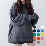 【WEB限定】ドロップショルダーカラープルオーバー レディース メンズ | WEGO【WOMEN】 | 詳細画像1 