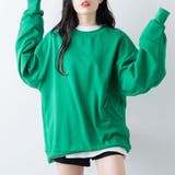 ケリーグリーン | 【WEB限定】ドロップショルダーカラープルオーバー レディース メンズ | WEGO【WOMEN】
