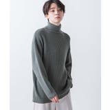 ダスティグリーン | ドロップショルダータートルネックセーター 韓国 韓国ファッション | WEGO【MEN】