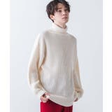 ホワイト | ドロップショルダータートルネックセーター 韓国 韓国ファッション | WEGO【MEN】