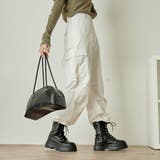 ホワイト | ワイドカーゴパンツ カーゴパンツ 韓国 | WEGO【WOMEN】