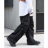ブラックその他 | ワイドカーゴパンツ カーゴパンツ 韓国 | WEGO【WOMEN】