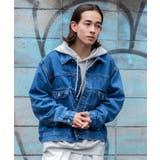 デニム中濃色 | デニムトラッカージャケット 韓国 韓国ファッション ストリート系 | WEGO【MEN】