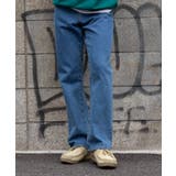 デニムフレアパンツ 韓国 韓国ファッション ストリート系 | WEGO【MEN】 | 詳細画像1