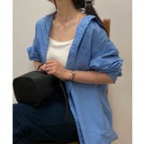サックス | パッカリングブロートシャツ 韓国 韓国ファッション | WEGO【WOMEN】