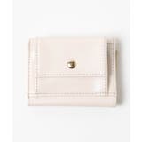 オフホワイト | フラットミニウォレット | WEGO【WOMEN】