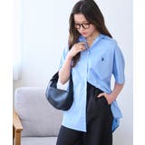 ブルー | USPOLOハーフスリーブシャツ レディース 半袖シャツ | WEGO【WOMEN】