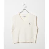 USPOLOカラーワンポイントベスト ユニセックス レディース | WEGO【WOMEN】 | 詳細画像48 