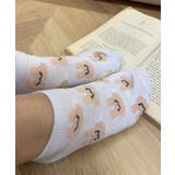柄14 | アニマル総柄ショートソックス 韓国 韓国ファッション | WEGO【WOMEN】