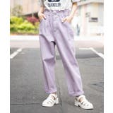ライトパープル | ハイウエストペーパーバックマムパンツ レディース 春 | WEGO【WOMEN】