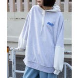 グラフィックロゴTシャツドッキングパーカー 韓国 韓国ファッション | WEGO【WOMEN】 | 詳細画像9