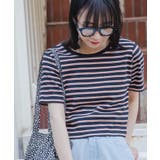 ブラックボーダー | リブショートTシャツ レディース 春 | WEGO【WOMEN】