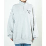 オーバーサイズハーフジップスウェット | WEGO【WOMEN】 | 詳細画像2