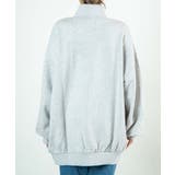 オーバーサイズハーフジップスウェット | WEGO【WOMEN】 | 詳細画像4