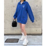 オーバーサイズハーフジップスウェット | WEGO【WOMEN】 | 詳細画像8