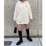 オーバーサイズハーフジップスウェット | WEGO【WOMEN】 | 詳細画像23
