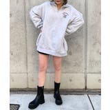 オーバーサイズハーフジップスウェット | WEGO【WOMEN】 | 詳細画像32
