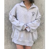 オーバーサイズハーフジップスウェット | WEGO【WOMEN】 | 詳細画像38