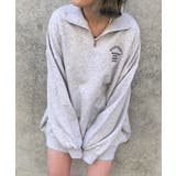 オーバーサイズハーフジップスウェット | WEGO【WOMEN】 | 詳細画像39